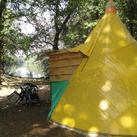 Air Naturel De Camping Moulin De Malesse Tipi Saint-Privat  Buitenkant foto